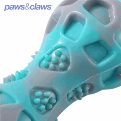 DENTAL DUO TPR BALL + BATON 2PK AQUA/GREY -Stacked Store 11994 4