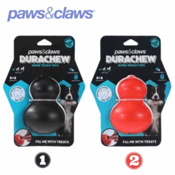 DURA CHEW RUBBER GOURD 2 ASSTD COLS