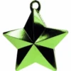 Glitz Star Balloon Weight - Lime Green