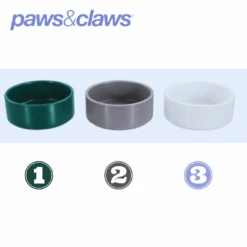 CERAMIC PET BOWL 16CM 950ML 3 ASSTD