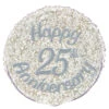 25th Anniversary Foil Balloon 45cm -Stacked Store 55527 1