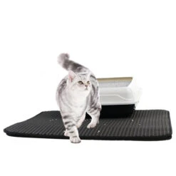 CAT LITTER TRAP MAT 58X53CM DUAL LAYER