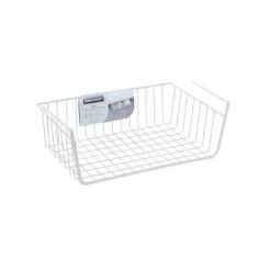 WIRE UNDERSHELF HANGING BASKET 39X26X14CM