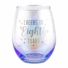 80 Stemless Holographic Glass 560ml