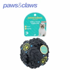 HIDE A TREAT GIGGLE BALL PET TOY 12CM 3 ASSTD -Stacked Store 85233 4