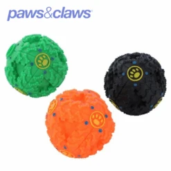 HIDE A TREAT GIGGLE BALL PET TOY 12CM 3 ASSTD -Stacked Store 85233 8