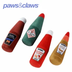 PLUSH TOMATO SAUCE BOTTLE 20X8CM -Stacked Store 89064 4