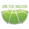 Lime Foil Balloon 48cm -Stacked Store 9313559404948