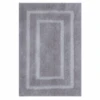 Bath Mat Microfibre Doris Tracetrack 1600GSM 50x80cm Grey -Stacked Store 9326007030828