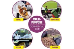 Bin Liner Garbage Bag 240L Black 10pk 9 Bin Liner Garbage Bag 240L Black 10pk -Stacked Store 9326243230372 4