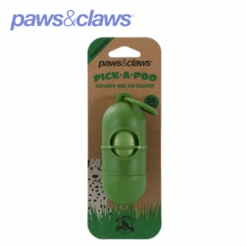 PICK-A-POO DEGRADABLE WASTE BAGS 20PK + DISPENSER