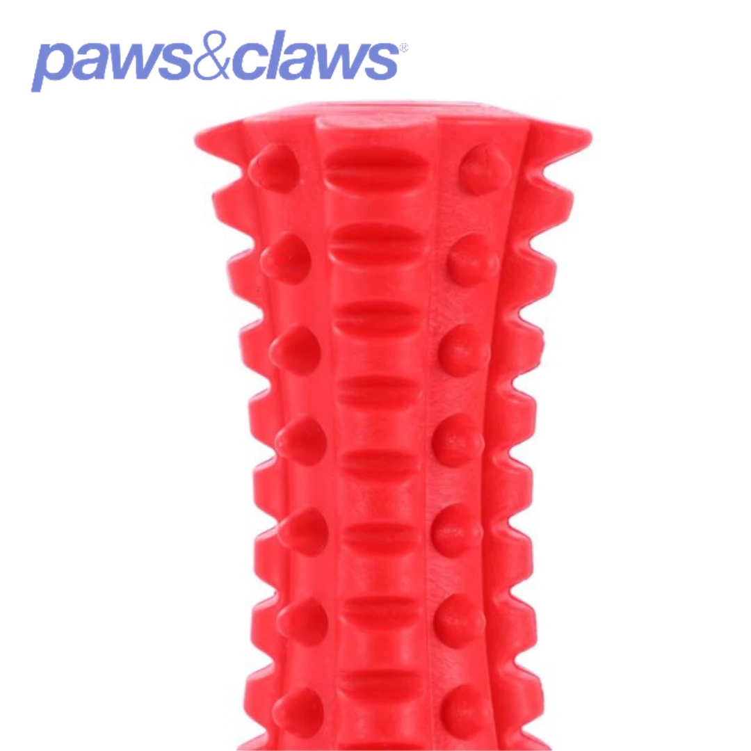 FLAVOUR-BONE SPIKY BONE BEEF FLAVOURED RUBBER TOY 4 FLAVOUR-BONE SPIKY BONE BEEF FLAVOURED RUBBER TOY - Image 2