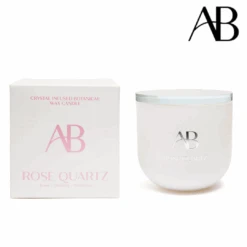 Aromabotanical Crystal Candle 340g Rose Quartz