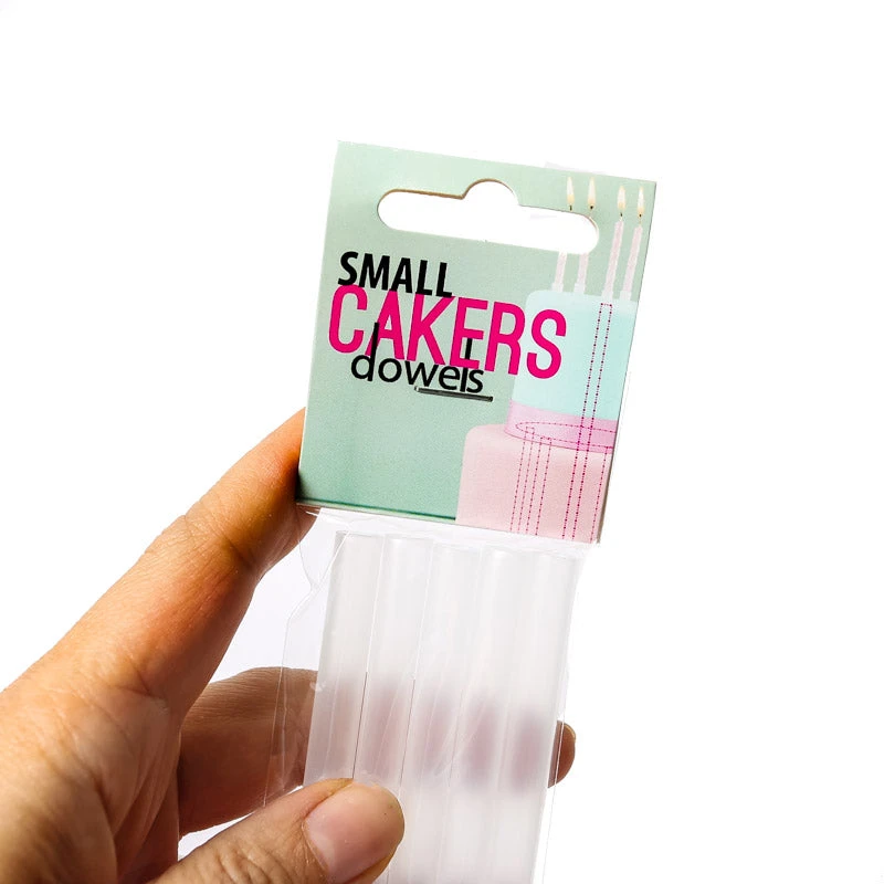 Cakers Dowels - Small Opaque (Pack Of 5) 3 Cakers Dowels - Small Opaque (Pack Of 5)