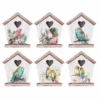 Bird House Key Holders 16.5x19x0.8cm Assorted -Stacked Store Bird House Key Holders 16.5x19x0.8cm Assorted p1
