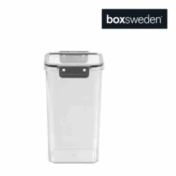 Boxsweden Crystal Pantry Storage Container 1.8L 13x11x24cm -Stacked Store Boxsweden Crystal Pantry Storage Container 1.8L 13x11x24cm p7