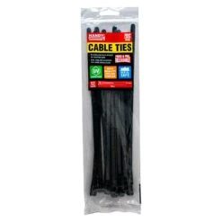 Cable Ties Releasable 250mm X 7.2mm 12pc