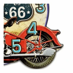 Clock Iron Plate Stamping Clock Moto 40cm -Stacked Store Clock Iron Plate Stamping Clock Moto 40cm p5