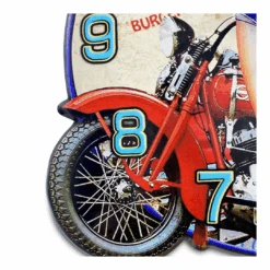 Clock Iron Plate Stamping Clock Moto 40cm -Stacked Store Clock Iron Plate Stamping Clock Moto 40cm p6