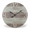 Clock Timber Classic Round Clock 60cm