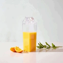 CRYSTAL FRIDGE BOTTLE 450ML 6X6X20.5CM -Stacked Store Crystal Fridge Bottle 6x6x20.5cm 450ml p6