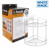 I-hook - Bathroom Corner Shelf -Stacked Store Double Corner Shelf Side Small jpg