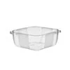 Bella Square Basin No:2 (Transparent) (6 LT.) 2 Bella Square Basin No:2 (Transparent) (6 LT.) -Stacked Store E165