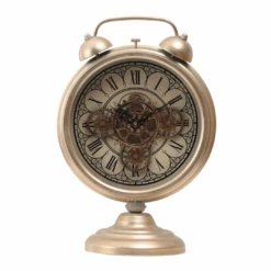 Eddison Twin Bell Gold Metal Moving Gears Clock Desk Clock 52cm 8 Eddison Twin Bell Gold Metal Moving Gears Clock Desk Clock 52cm -Stacked Store Eddison Twin Bell Gold Metal Moving Gears Clock Desk Clock 52cm p3