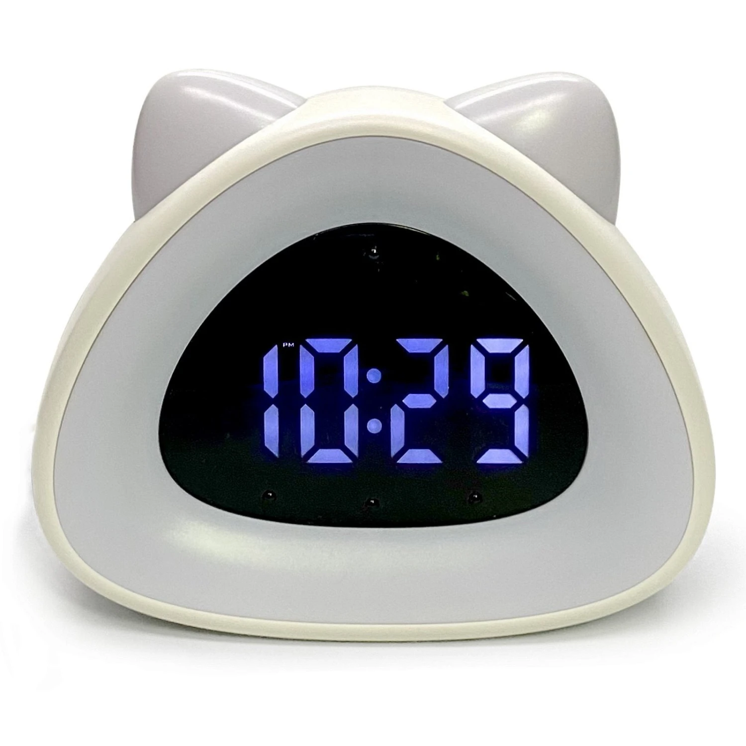 Eurie Cat Ears Sunrise Light Digital Alarm Clock 13x6.5x11cm Assorted - Image 2