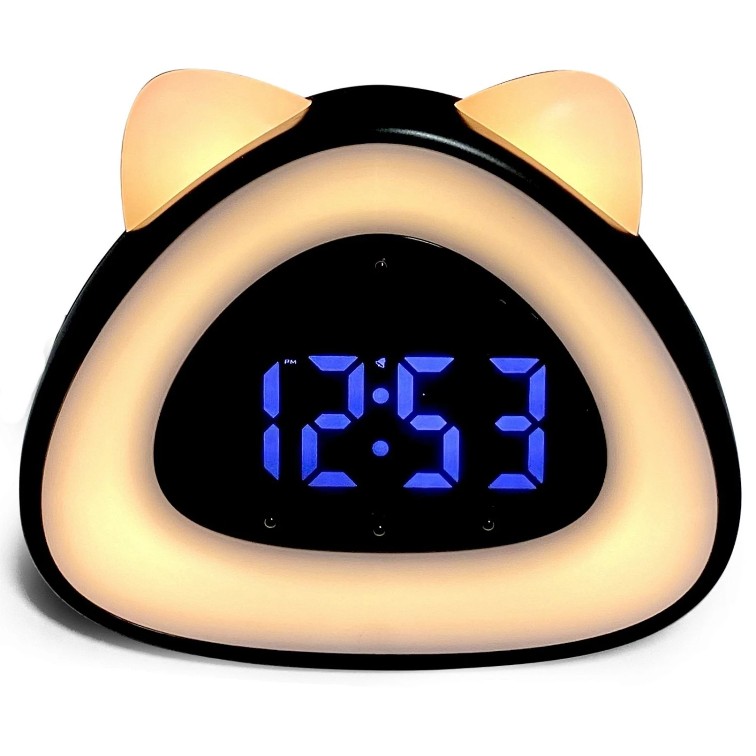 Eurie Cat Ears Sunrise Light Digital Alarm Clock 13x6.5x11cm Assorted - Image 9