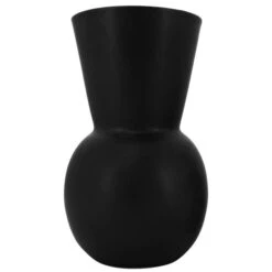Magic Flute Vase 22x40cm Black