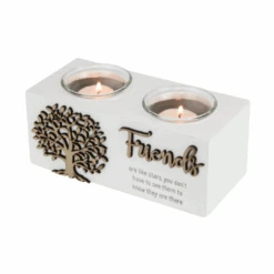 Friends Twin Tealight Holder 18cm -Stacked Store Friends Twin Tealight Holder 18cm p2