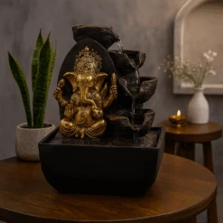 Ganesh Cascading Fountain 18cm