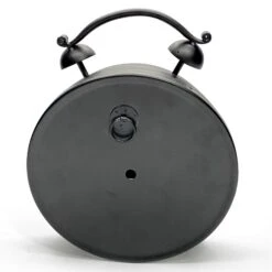 Grand Hotel Faux Twin Bell Metal Vintage Desk Clock 16x6x20.5cm Black -Stacked Store Grand Hotel Faux Twin Bell Metal Vintage Desk Clock 16x6x20.5cm Black p6