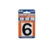 Adhesive Number 6-Black/White -Stacked Store HAR251 2