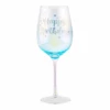 Happy Birthday Holographic Wine Glass 560ml 2 Happy Birthday Holographic Wine Glass 560ml -Stacked Store Happy Birthday Holographic Wine Glass 560ml