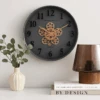 Henri Modern Exposed Gear Movement Wall Clock 50cm Green -Stacked Store Henri Modern Exposed Gear Movement Wall Clock 50cm Green p7