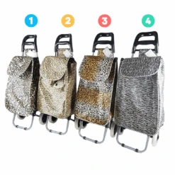 Shopping Trolley With Animal Prints