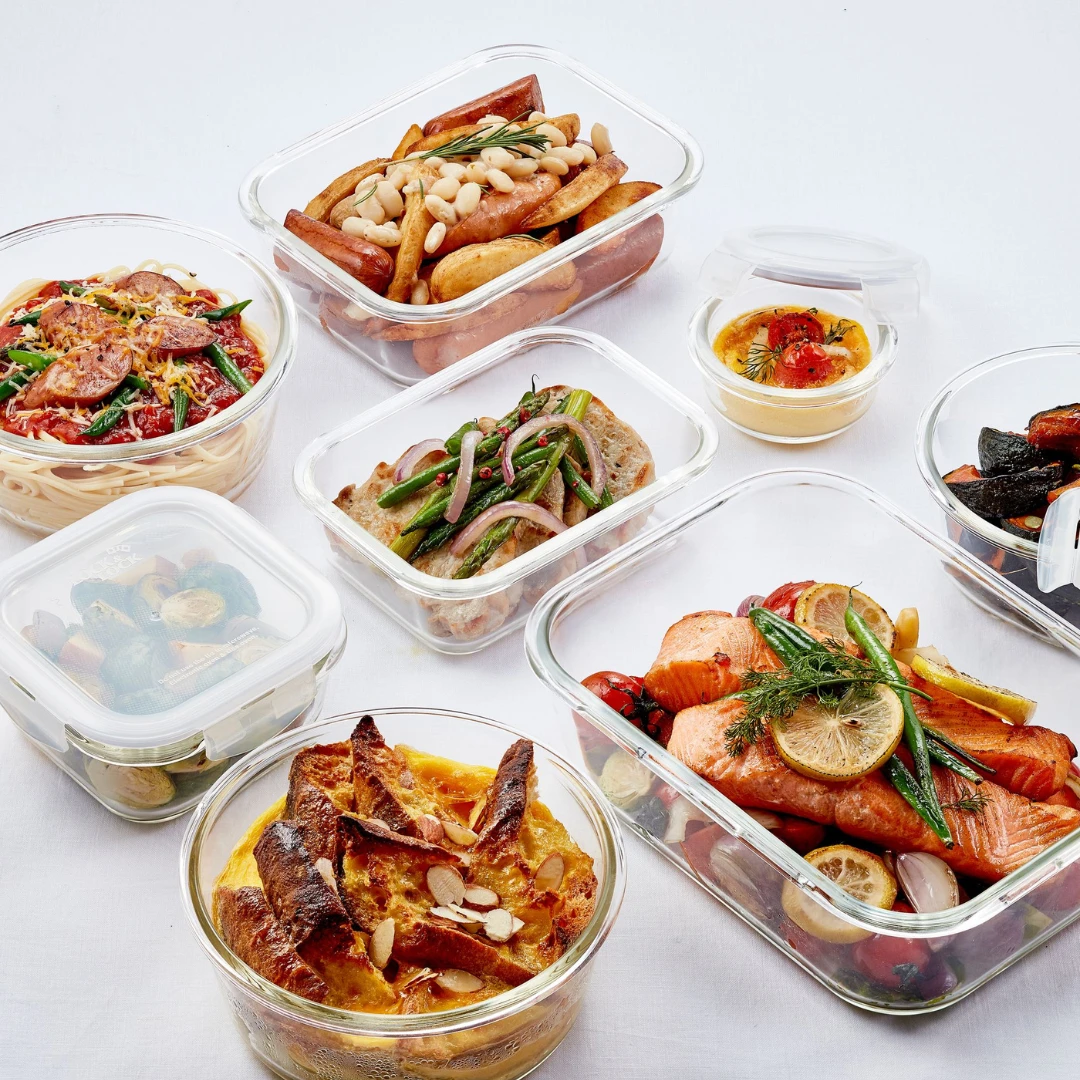 Lock & Lock Euro Glass Boroseal Heat Resistant Glass Round 650ml 4 Lock & Lock Euro Glass Boroseal Heat Resistant Glass Round 650ml - Image 2