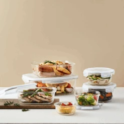 Lock & Lock Euro Glass Boroseal Heat Resistant Glass Round 650ml 11 Lock & Lock Euro Glass Boroseal Heat Resistant Glass Round 650ml -Stacked Store Lock Lock Euro Glass Boroseal Heat Resistant Glass Round 650ml p4