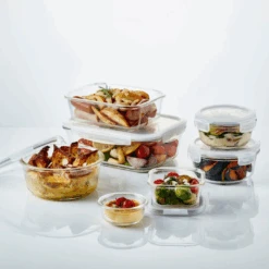 Lock & Lock Euro Glass Boroseal Heat Resistant Glass Round 650ml 12 Lock & Lock Euro Glass Boroseal Heat Resistant Glass Round 650ml -Stacked Store Lock Lock Euro Glass Boroseal Heat Resistant Glass Round 650ml p5