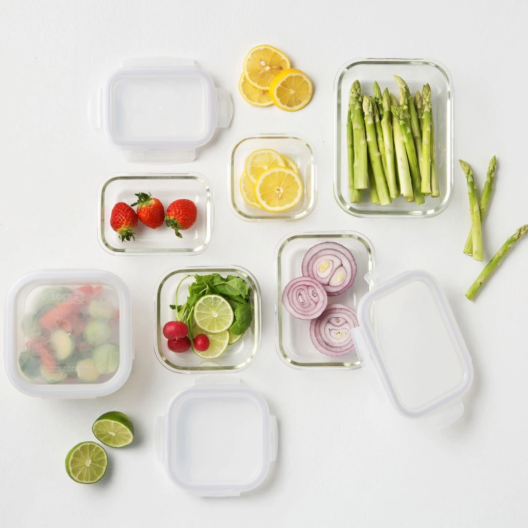 Lock & Lock Euro Glass Boroseal Heat Resistant Glass Round 650ml 8 Lock & Lock Euro Glass Boroseal Heat Resistant Glass Round 650ml - Image 6