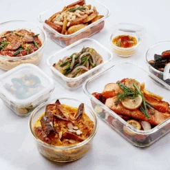 Lock & Lock Euro Glass Boroseal Heat Resistant Glass Square 500ml -Stacked Store Lock Lock Euro Glass Boroseal Heat Resistant Glass Square 500ml p2