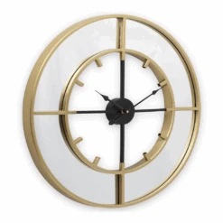 Luxurious Mirror Clock 61cm Bronze 10 Luxurious Mirror Clock 61cm Bronze -Stacked Store Luxurious Mirror Clock 61cm Bronze p3