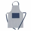 Maison Stripe Apron 60x90 Navy -Stacked Store Maison Stripe Apron 60x90cm Navy
