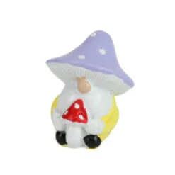 Miniature Gnome With Mushroom Hat Assorted 9 Miniature Gnome With Mushroom Hat Assorted -Stacked Store Miniature Gnome with Mushroom Hat Assorted p4