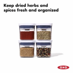OXO POP 2.0 4-Piece Mini Set 16 OXO POP 2.0 4-Piece Mini Set -Stacked Store OXO POP 2.0 4 Piece Mini Set p4