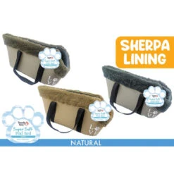 Pet Carrier Plush W/Proof 48x18x23cm