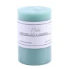 Pillar Candle Moss Perfume Lily & Jasmine 5x7.5cm