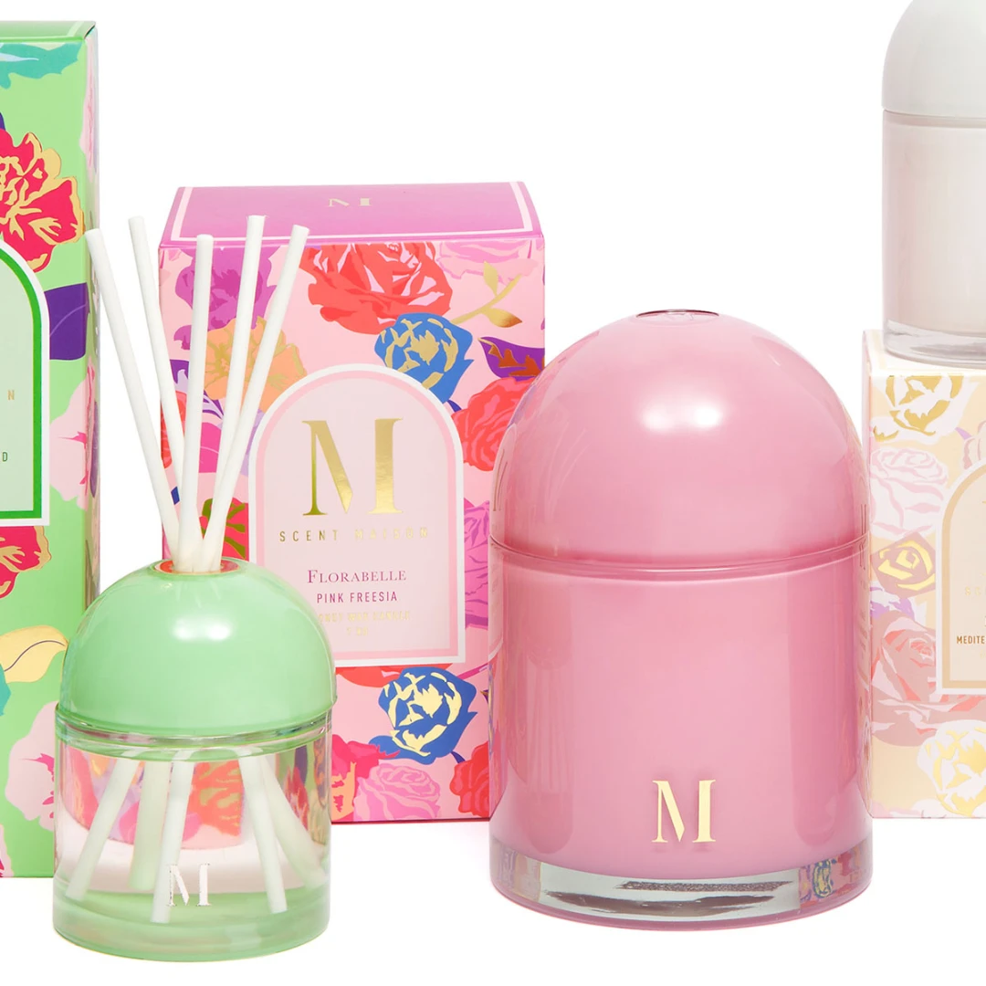 Florabelle Dome Candle 1000g Pink Freesia - Scent Maison 4 Florabelle Dome Candle 1000g Pink Freesia - Scent Maison - Image 2